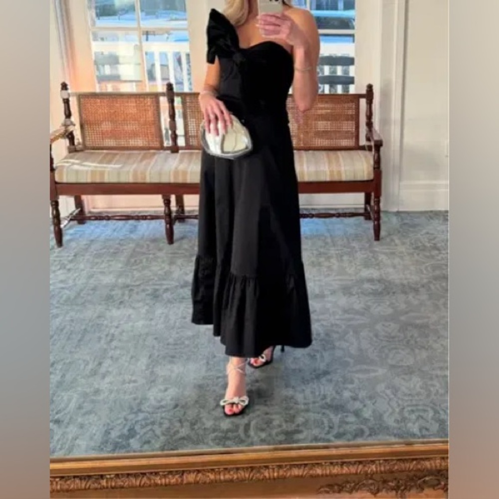 Anthropologie Hutch Bow-Tie Maxi Dress - Picture 2 of 4